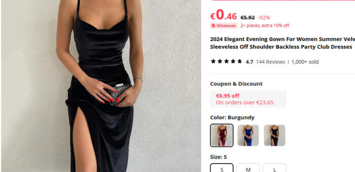 Aliexpress haljine – vec od 1€ sa besplatnom dostavom!