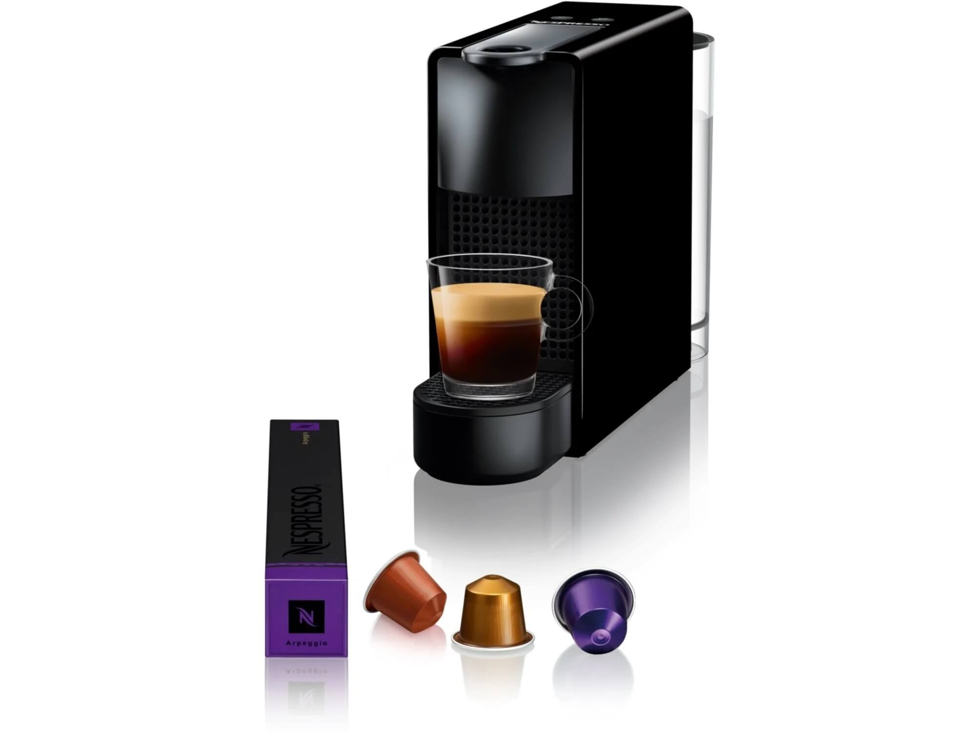 Slika nespresso aparata za kafu na kapsule essenza mini black